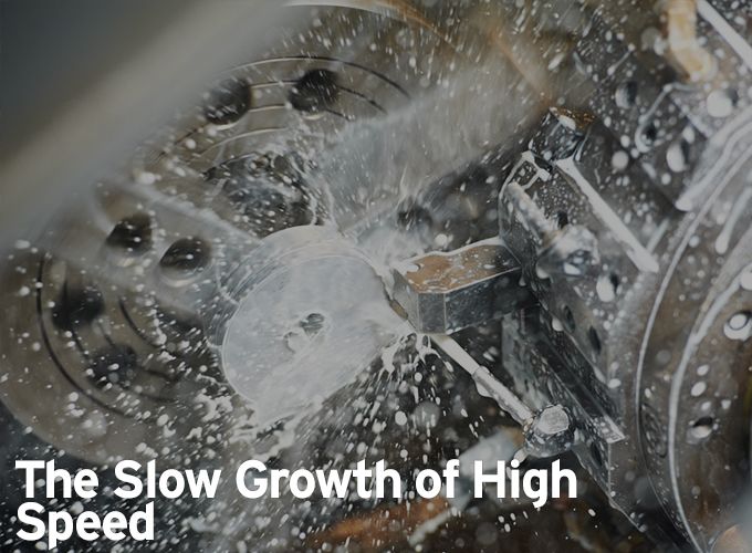 The Slow Growth of High Speed