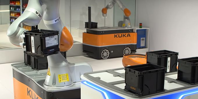 Mobile Robots and the Smart Factory